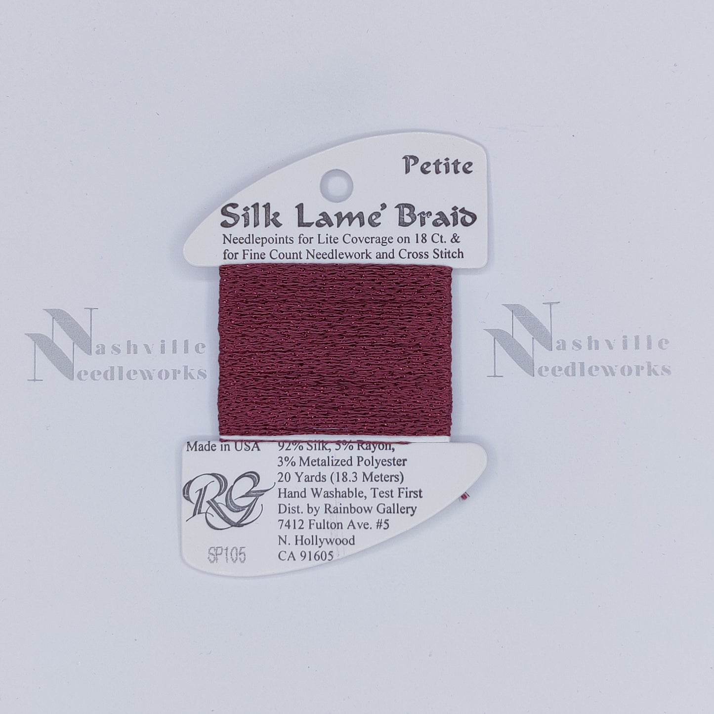 Petite Silk Lame - SP105 Wine