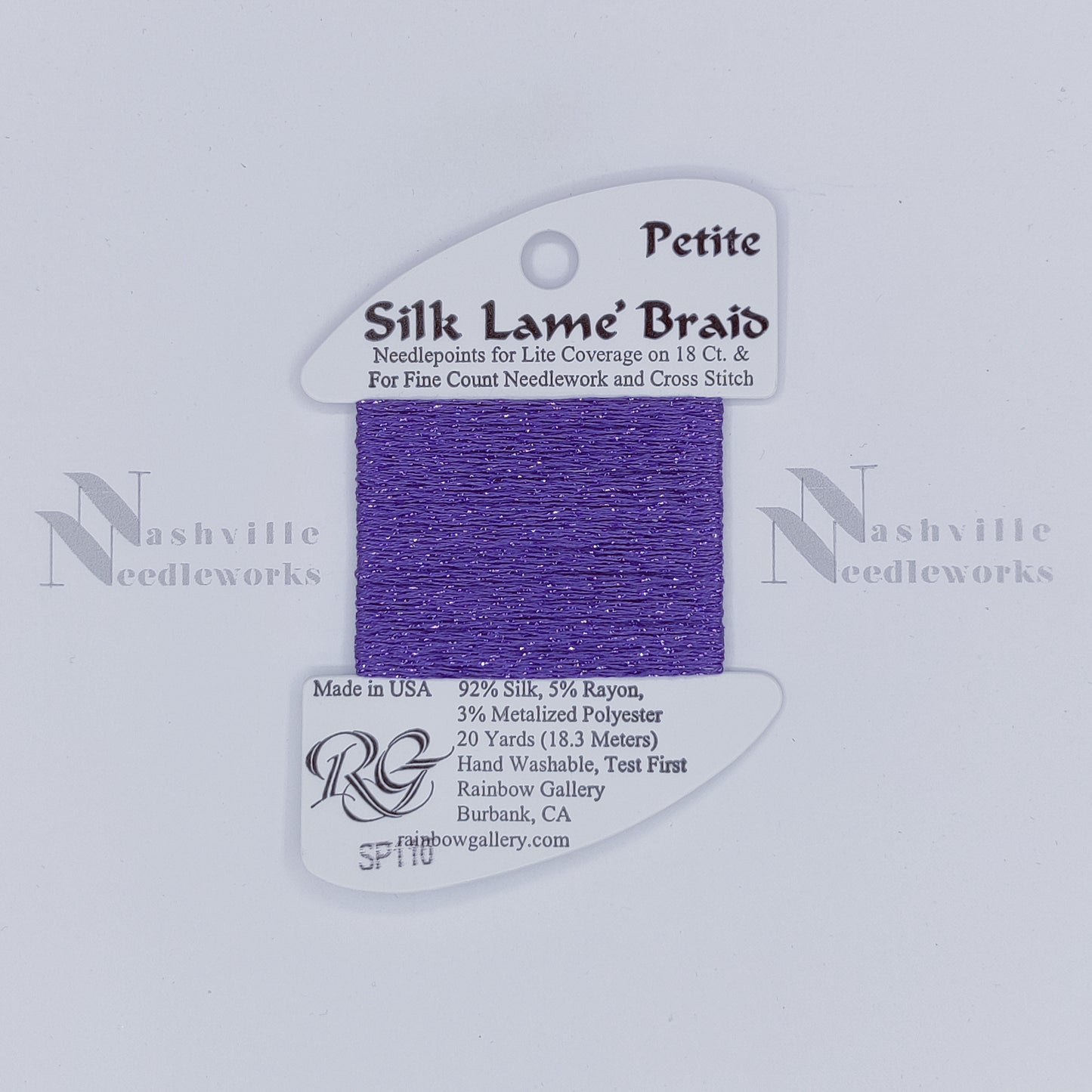 Petite Silk Lame - SP110 Violet