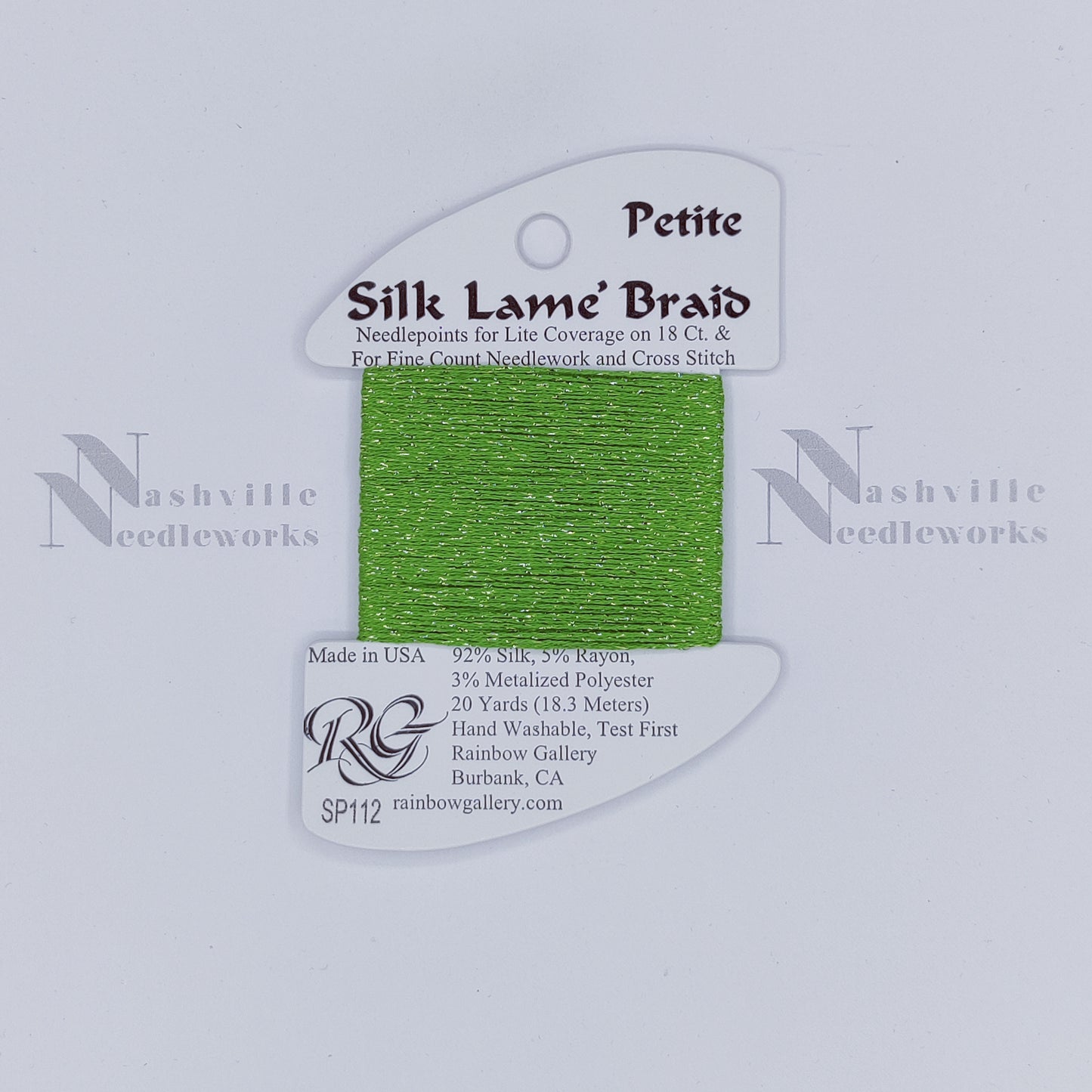 Petite Silk Lame - SP112 Spring Green