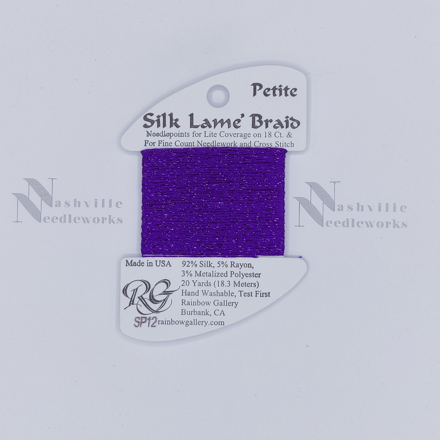 Petite Silk Lame - SP12 Purple
