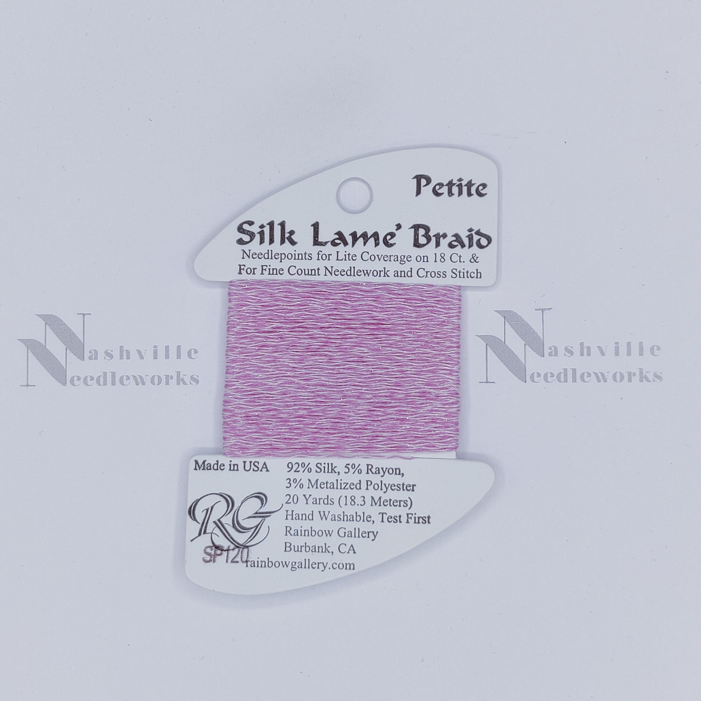 Petite Silk Lame - SP120 Lite Raspberry