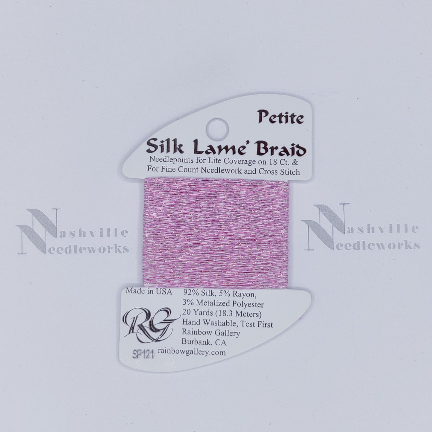 Petite Silk Lame - SP121 Powder Pink