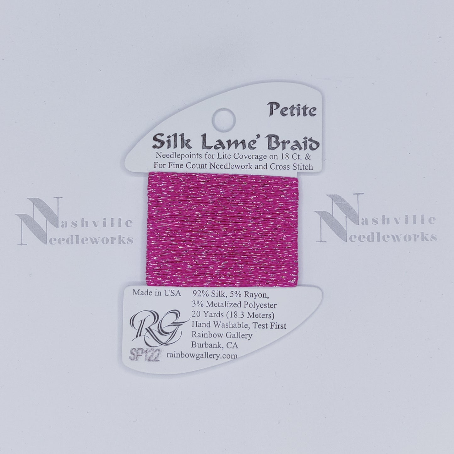 Petite Silk Lame - SP122 Hot Pink