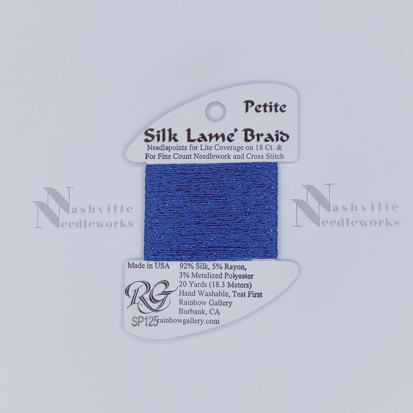 Petite Silk Lame - SP125 Denim