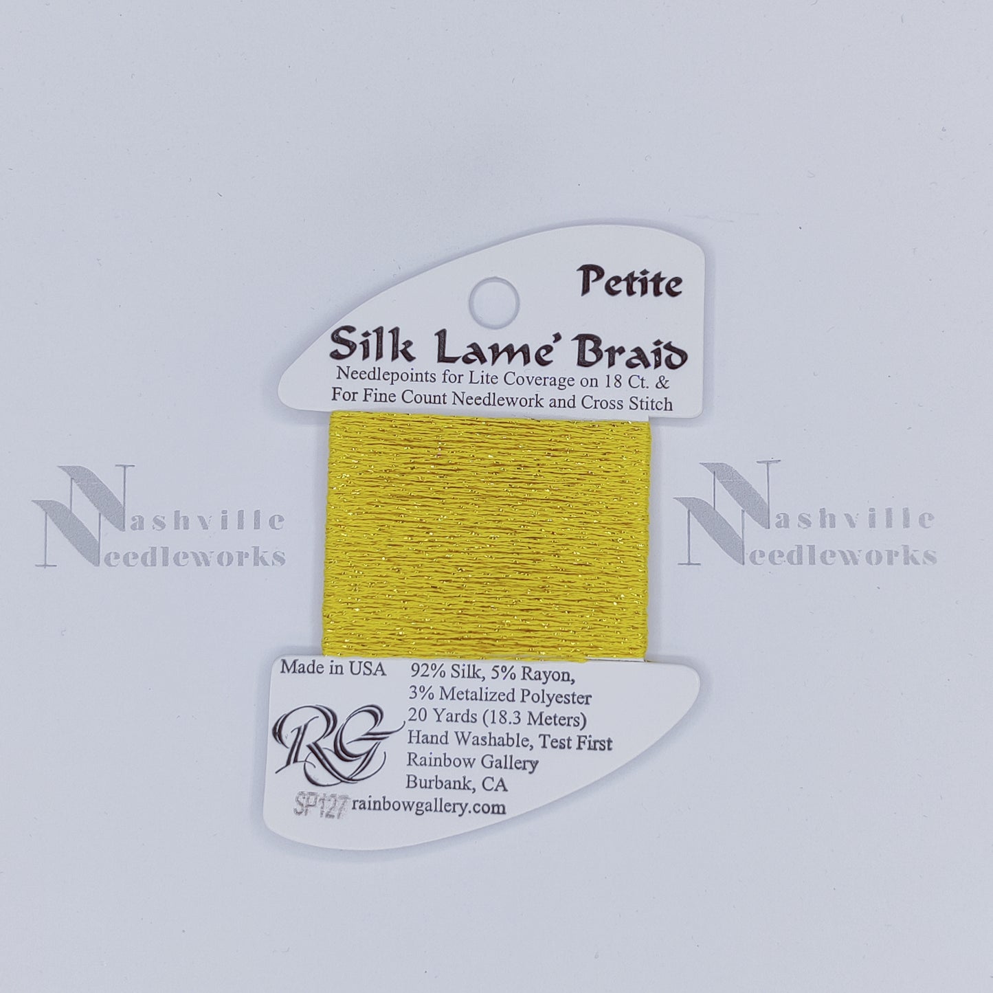 Petite Silk Lame - SP127 Golden Yarrow