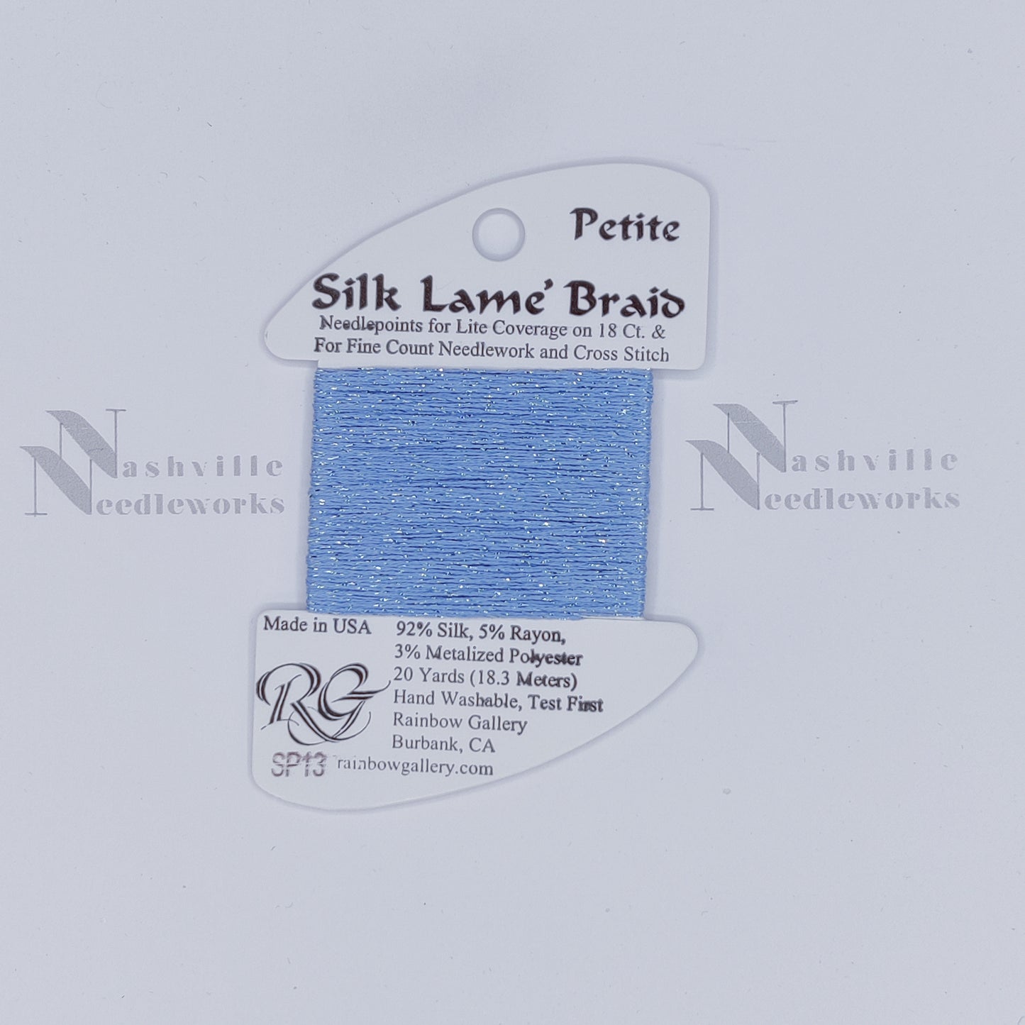 Petite Silk Lame - SP13 Sky Blue