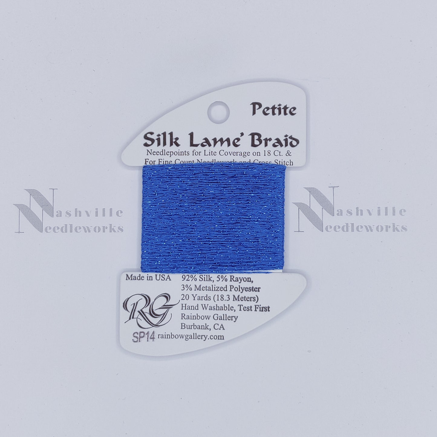 Petite Silk Lame - SP14 Blue