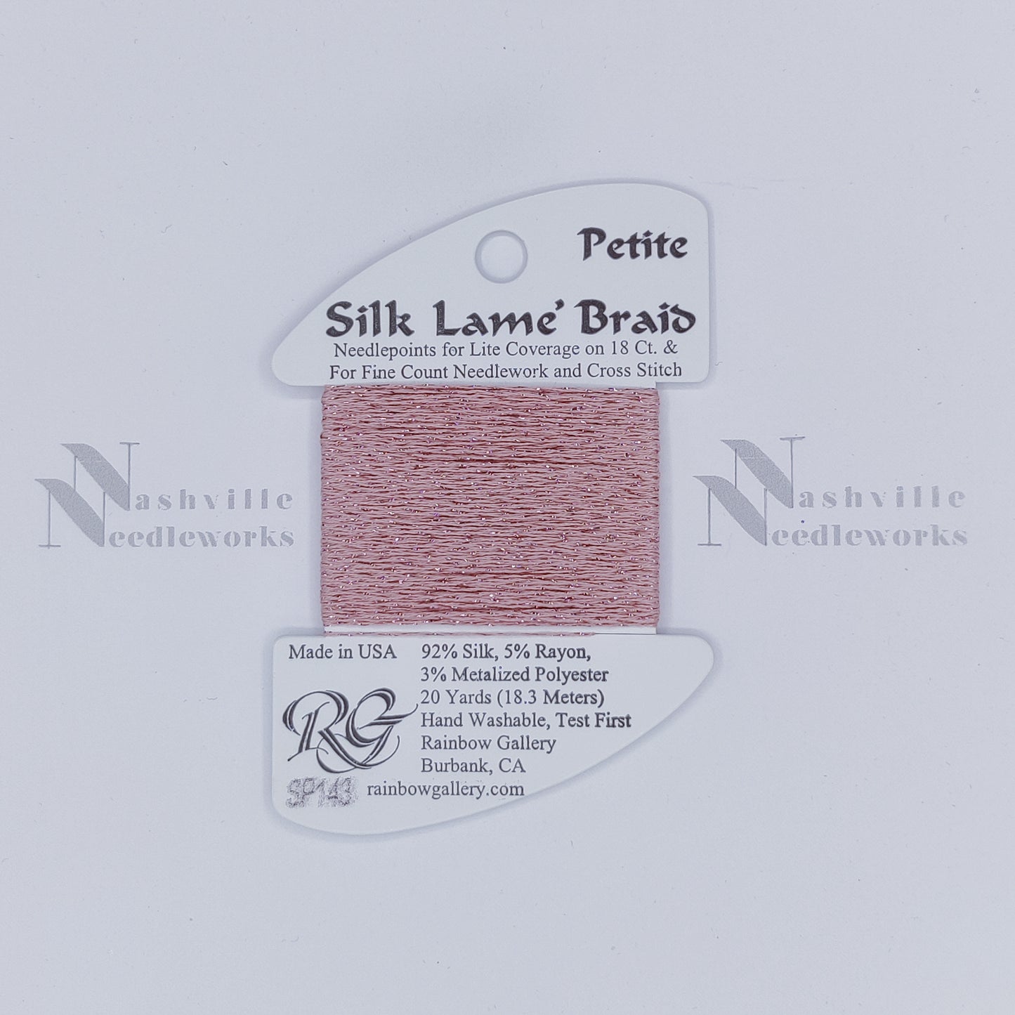 Petite Silk Lame - SP143 Cameo Pink