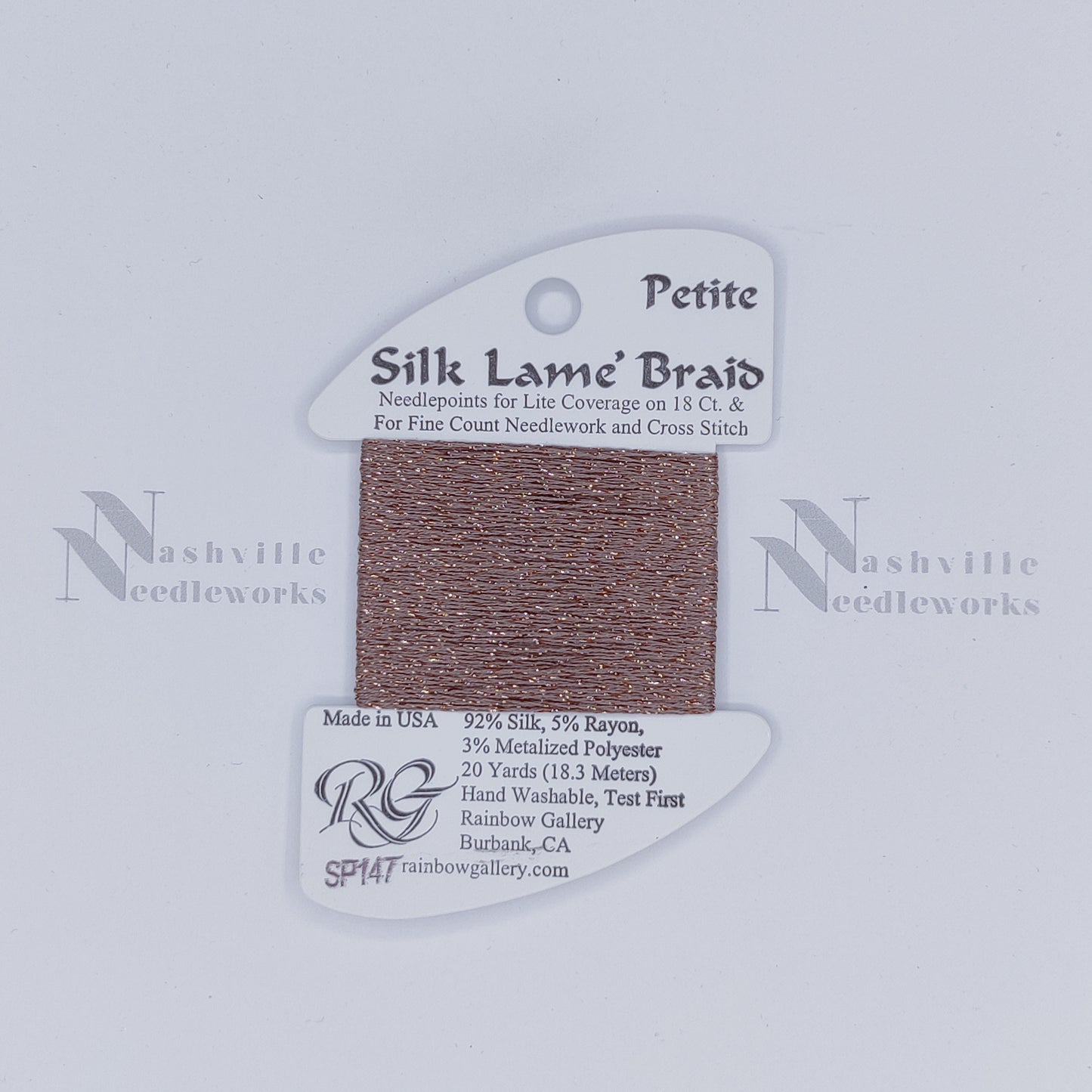 Petite Silk Lame - SP147 Taupe