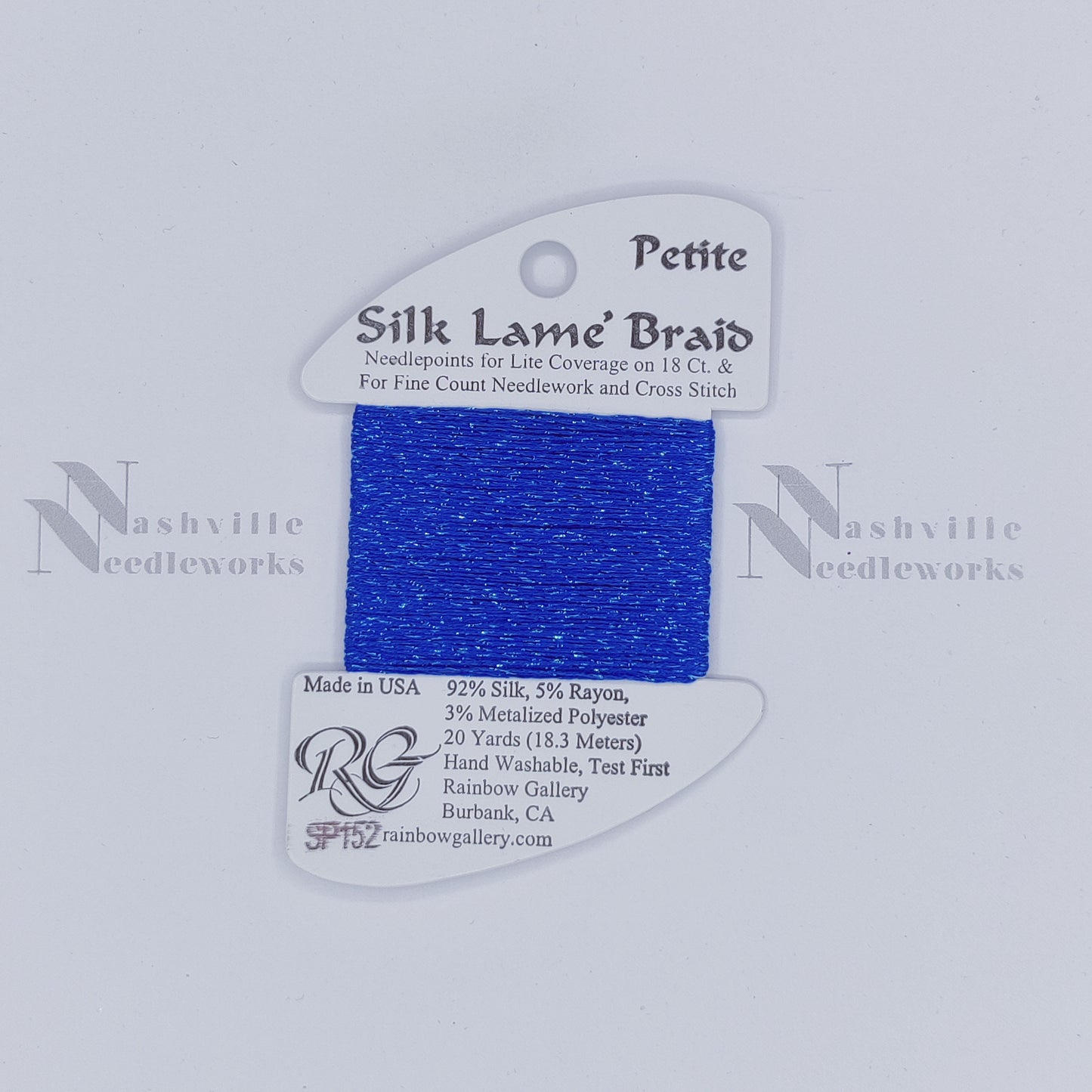 Petite Silk Lame - SP152 Hawaiian Blue