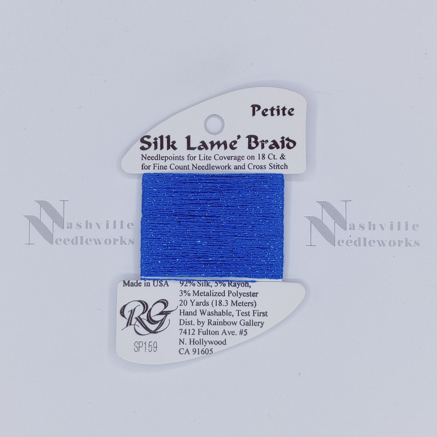 Petite Silk Lame - SP159 Imperial Blue