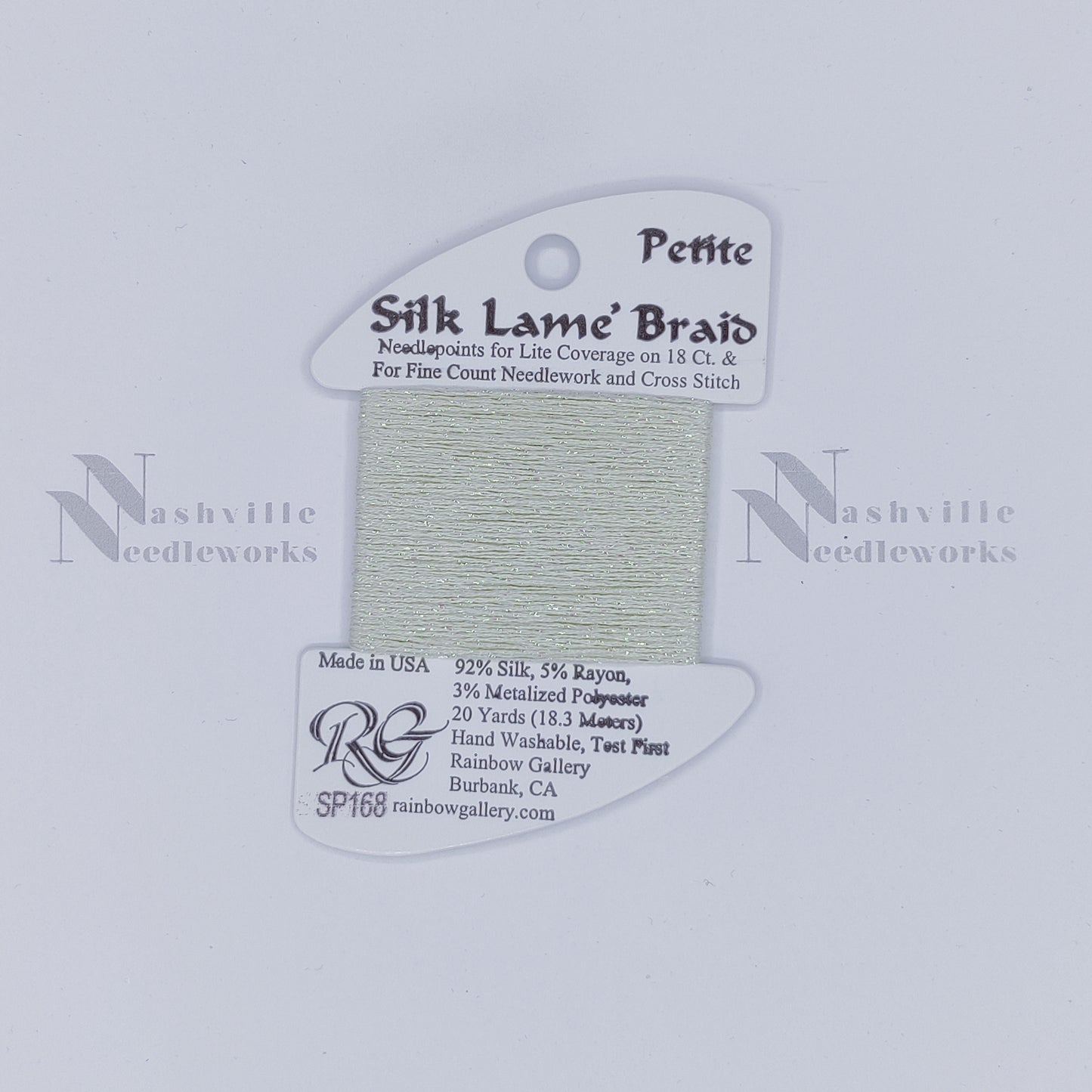 Petite Silk Lame - SP168 Seafoam