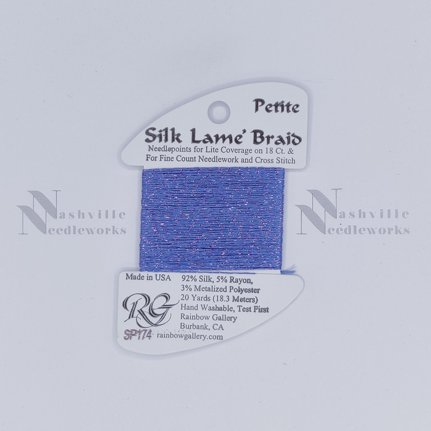 Petite Silk Lame - SP174 Periwinkle