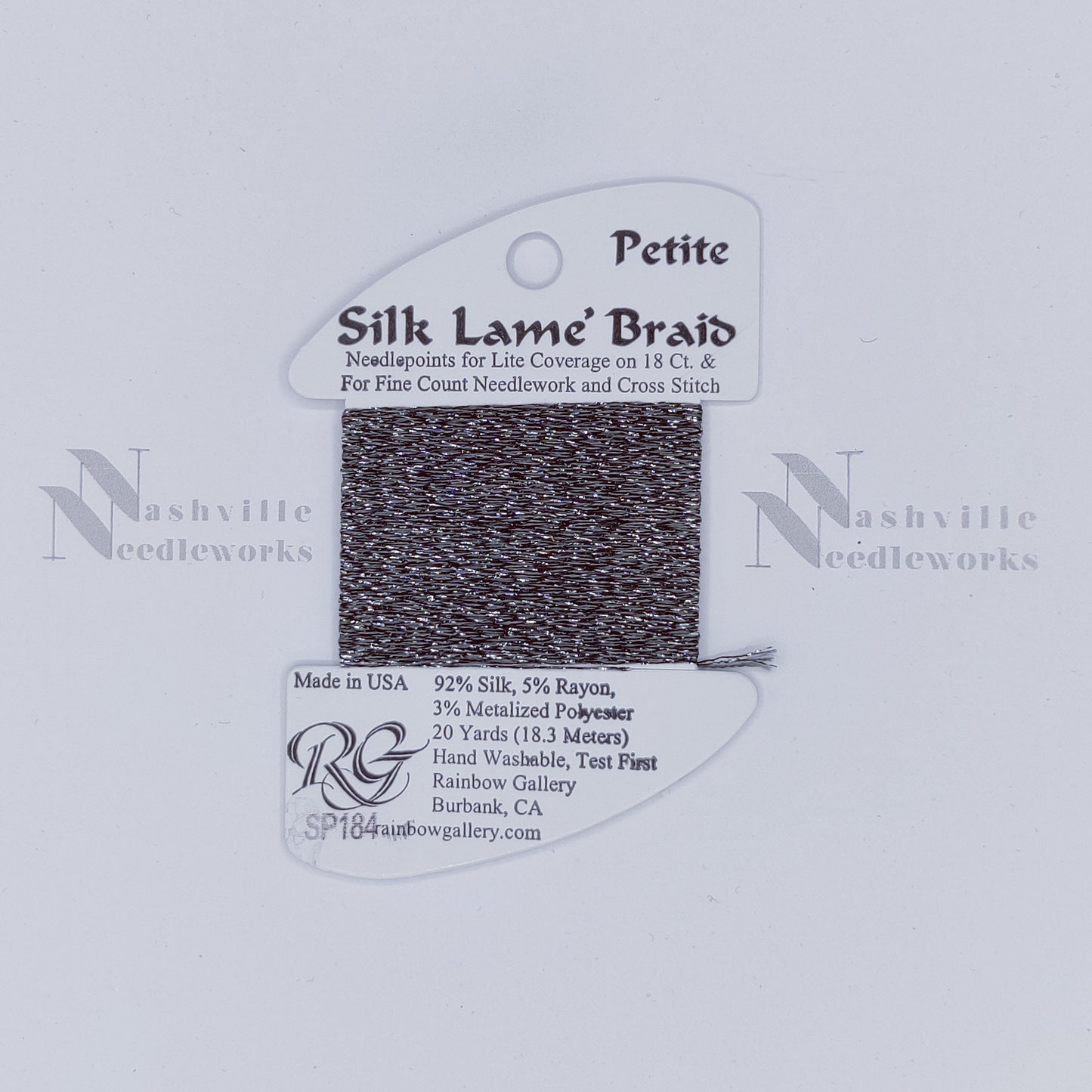 Petite Silk Lame - SP184 Pavement