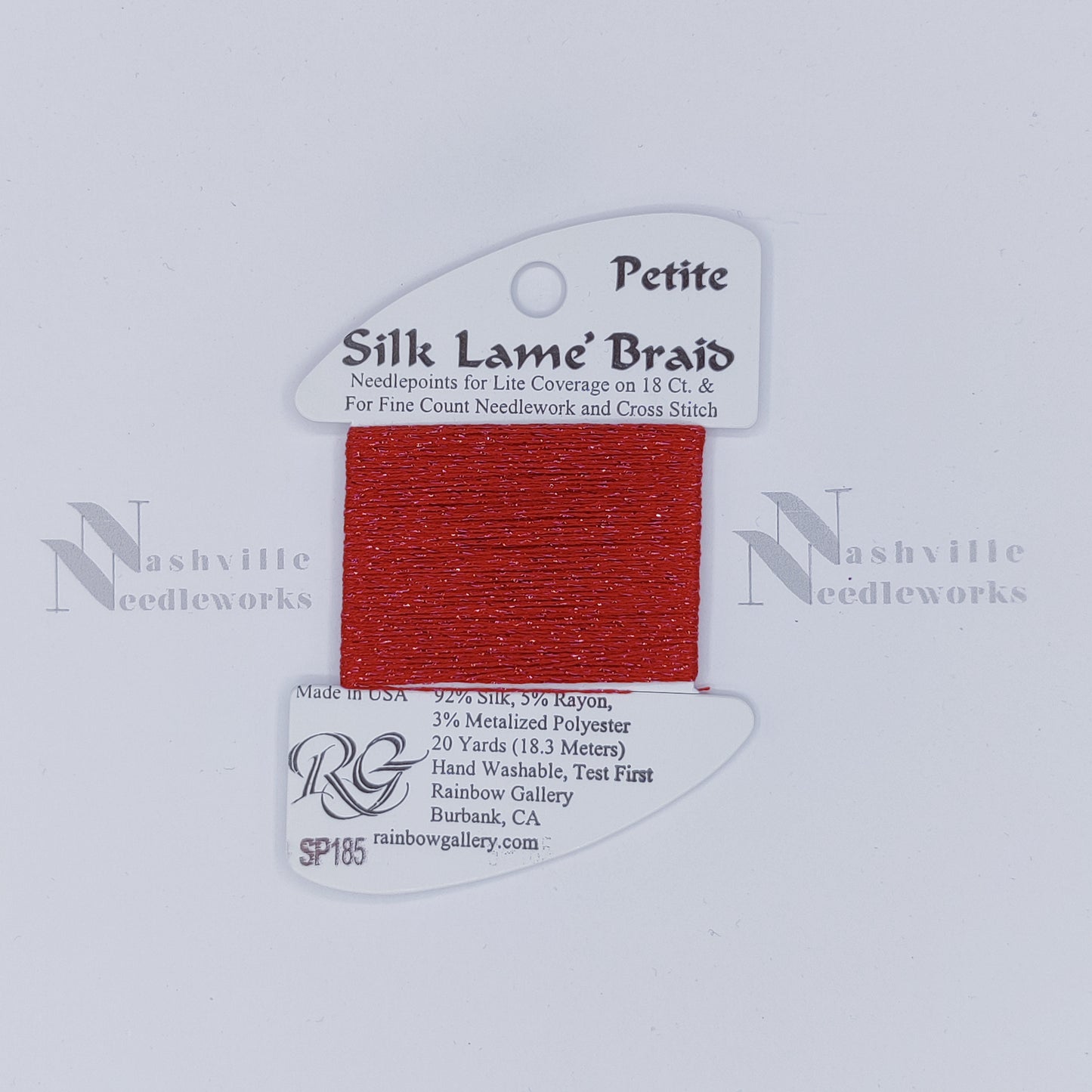Petite Silk Lame - SP185 Tango Red