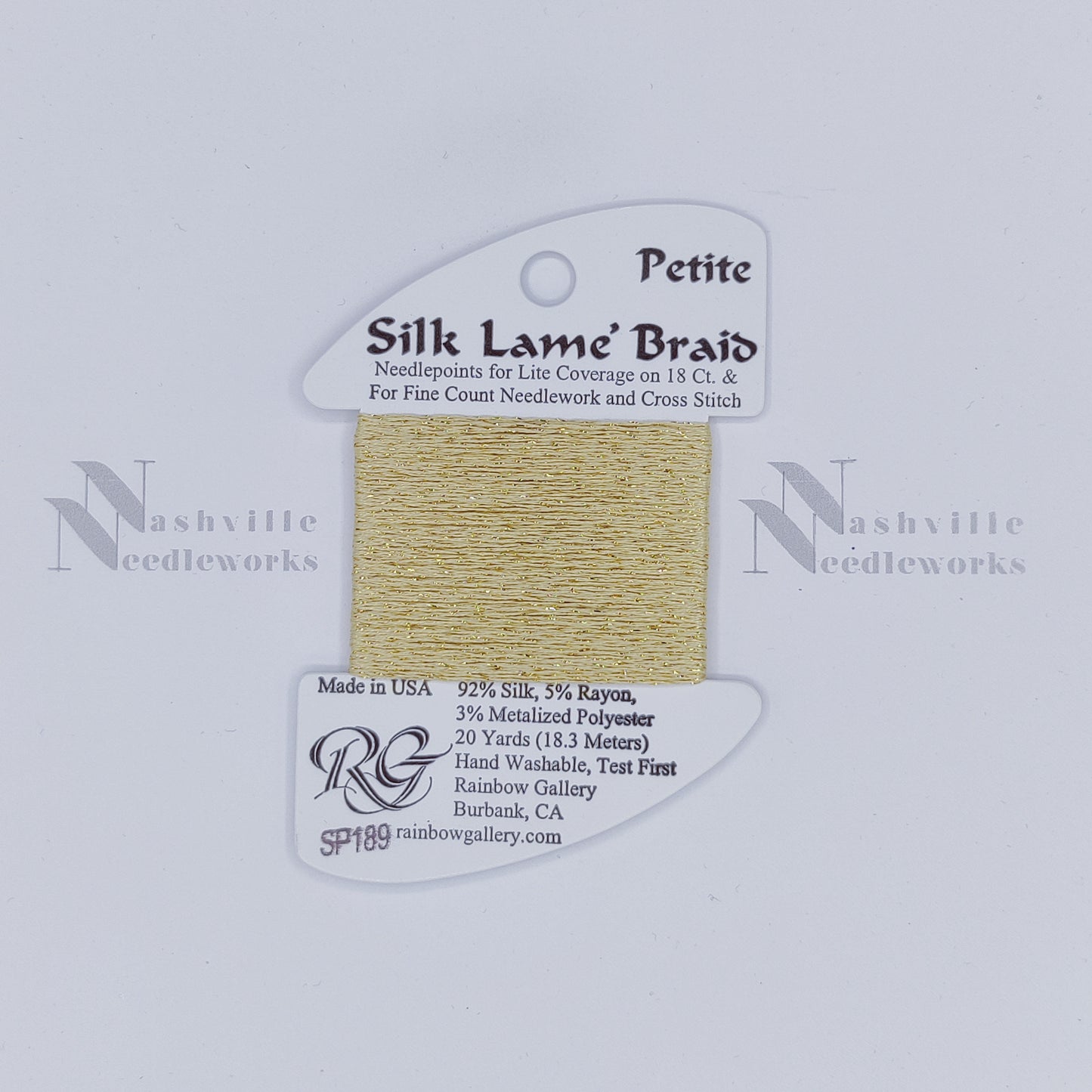 Petite Silk Lame - SP189 Banana Crepe