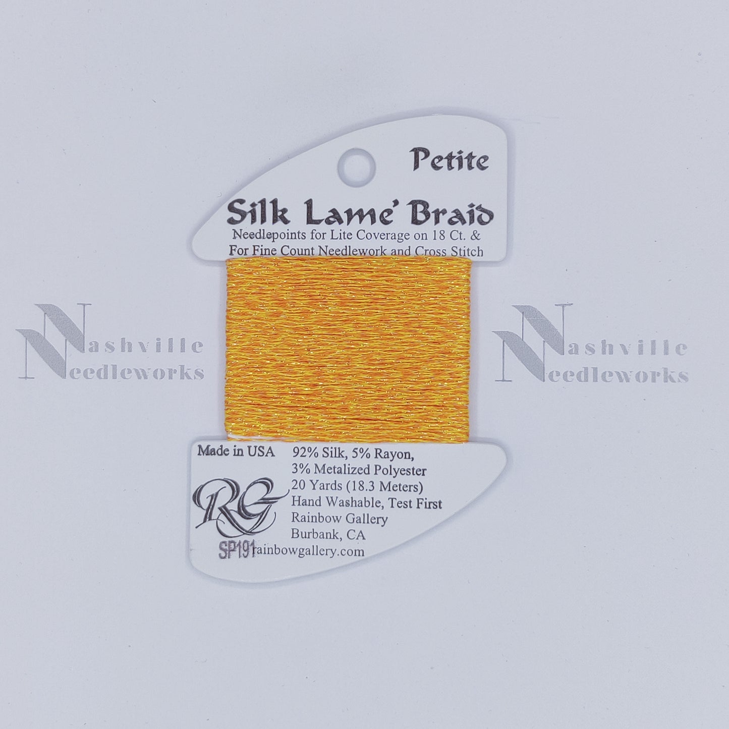 Petite Silk Lame - SP191 Goldenrod