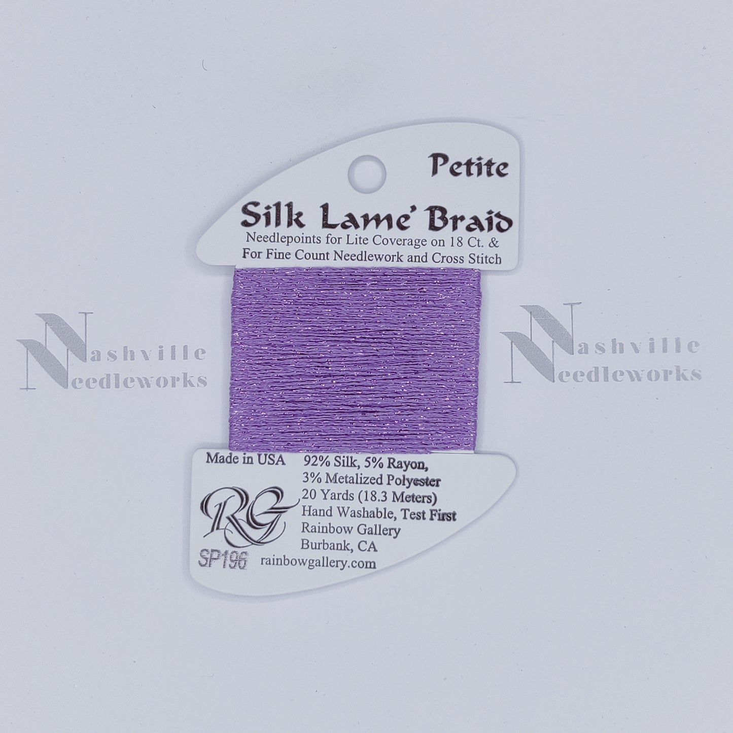 Petite Silk Lame - SP196 Orchid Mist