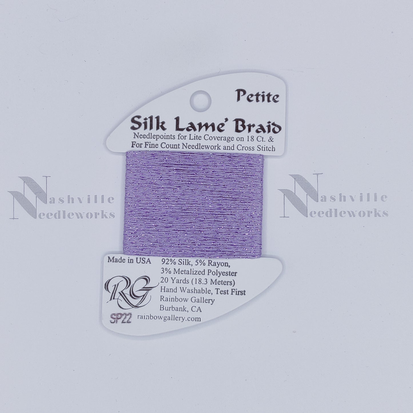 Petite Silk Lame - SP22 Lavender
