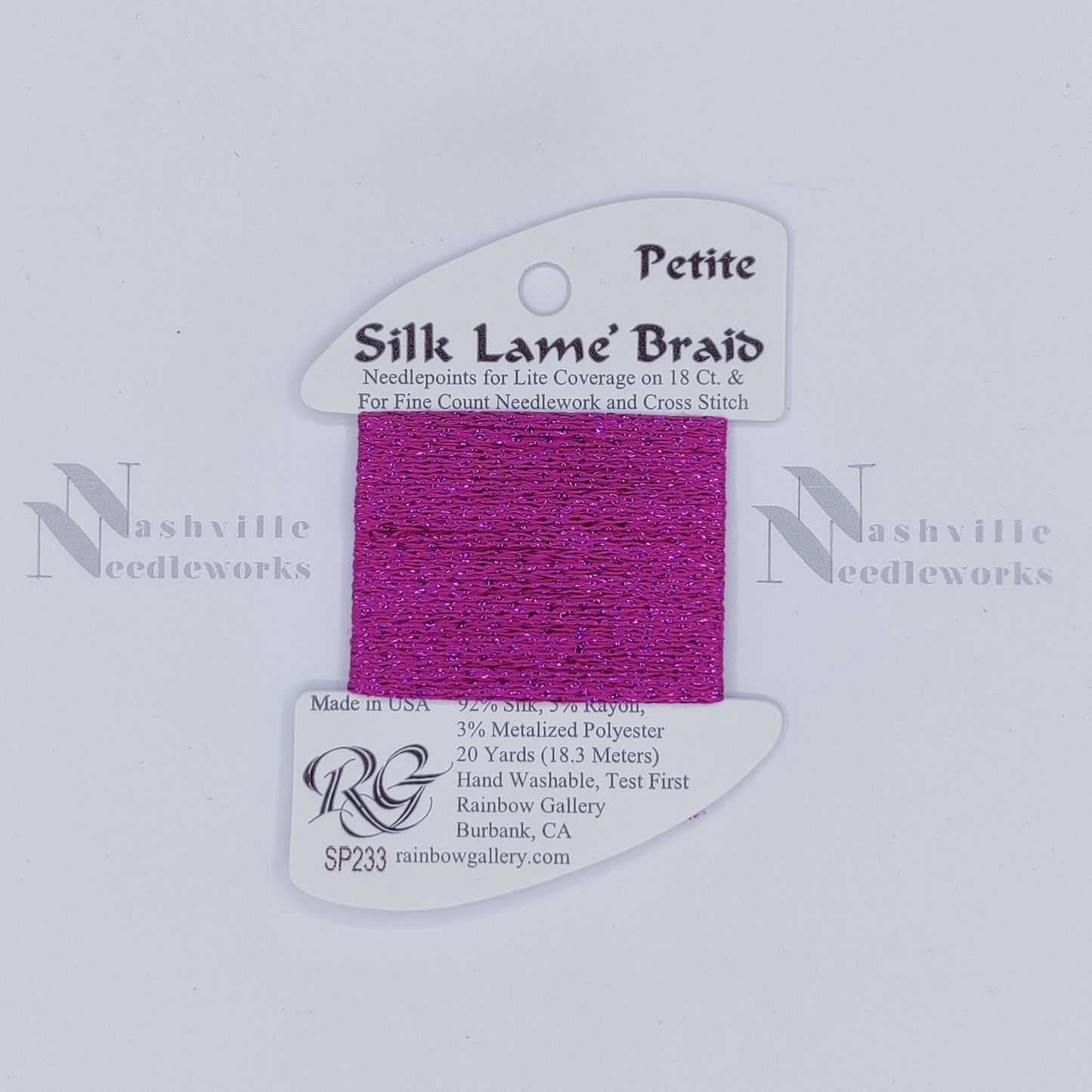 Petite Silk Lame - SP233 Festival Fuchsia