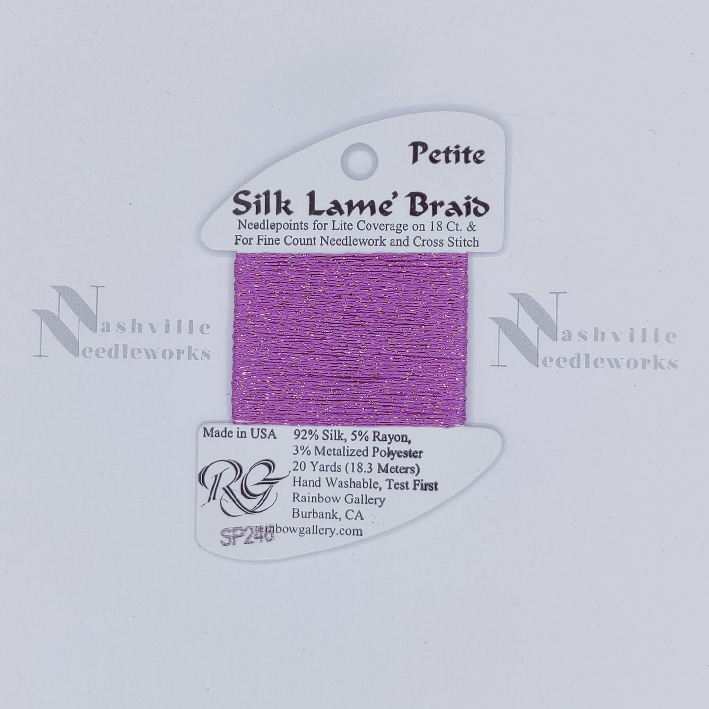 Petite Silk Lame - SP246 Vintage Wine