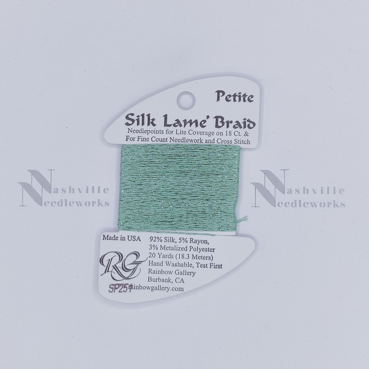 Petite Silk Lame - SP251 Peppermint Patty