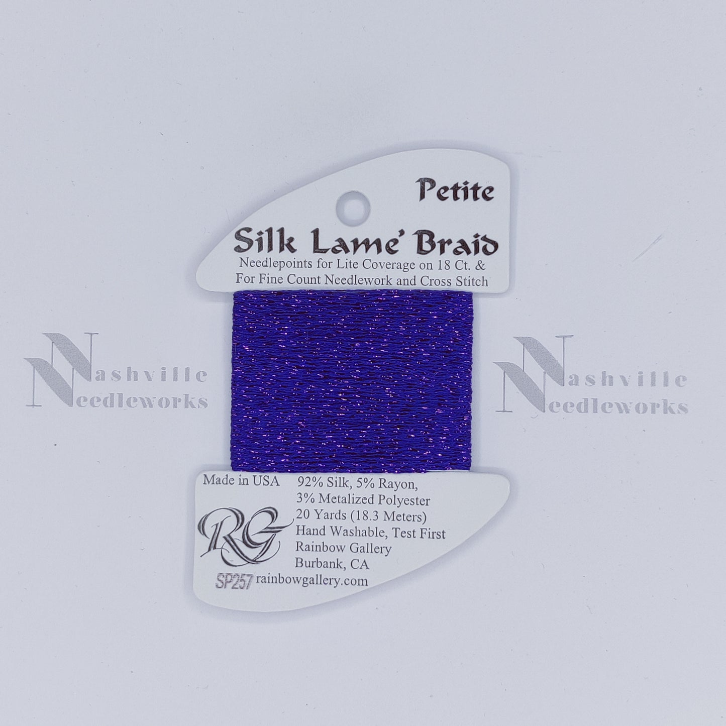 Petite Silk Lame - SP257 Boysenberry