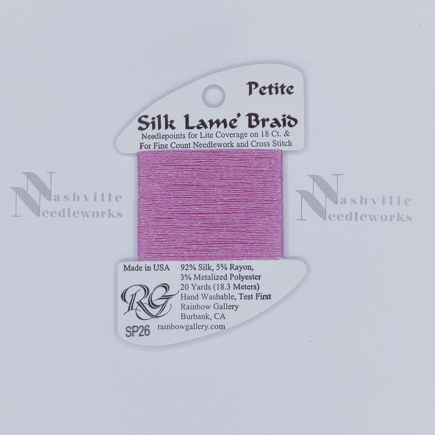 Petite Silk Lame - SP26 Raspberry