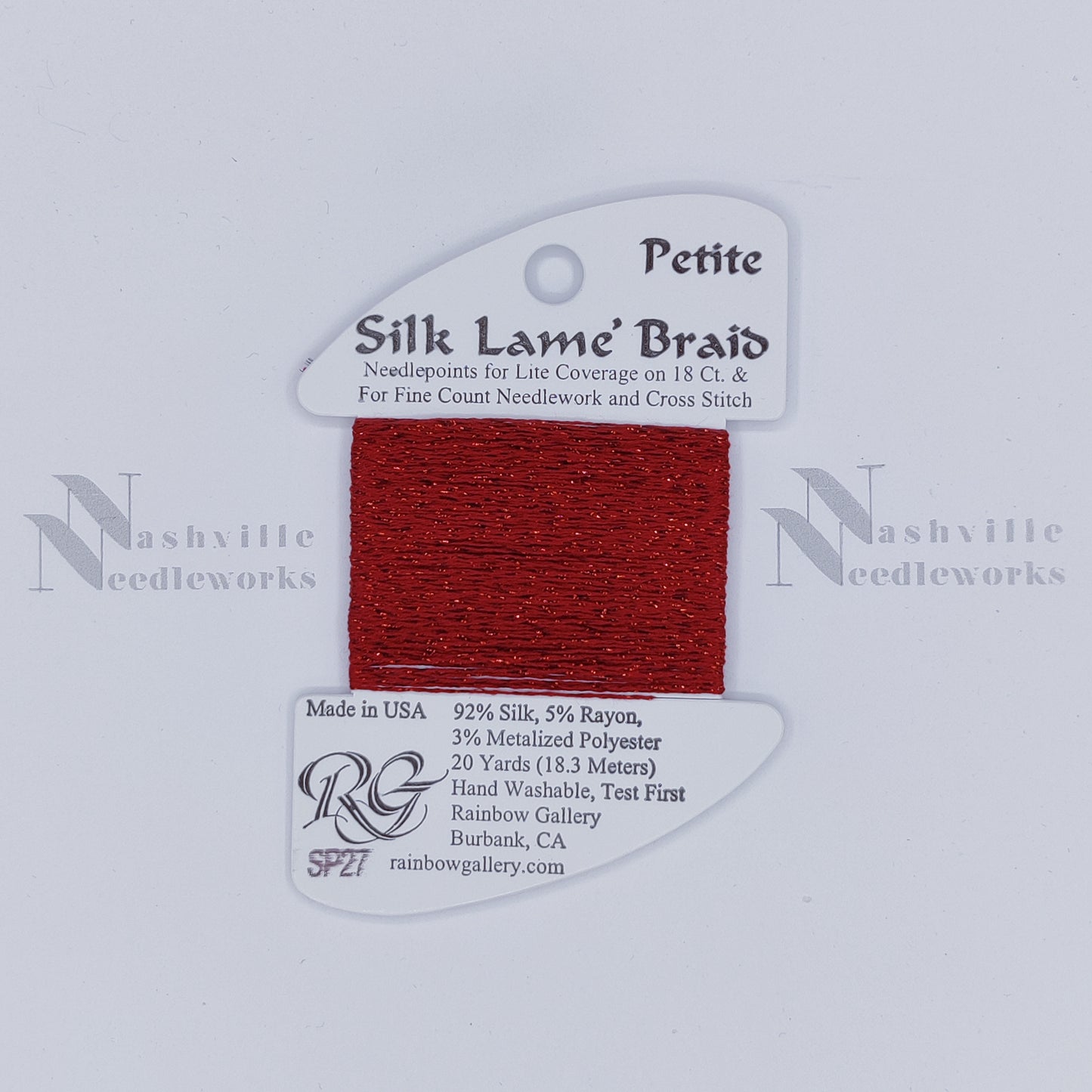 Petite Silk Lame - SP27 Garnet