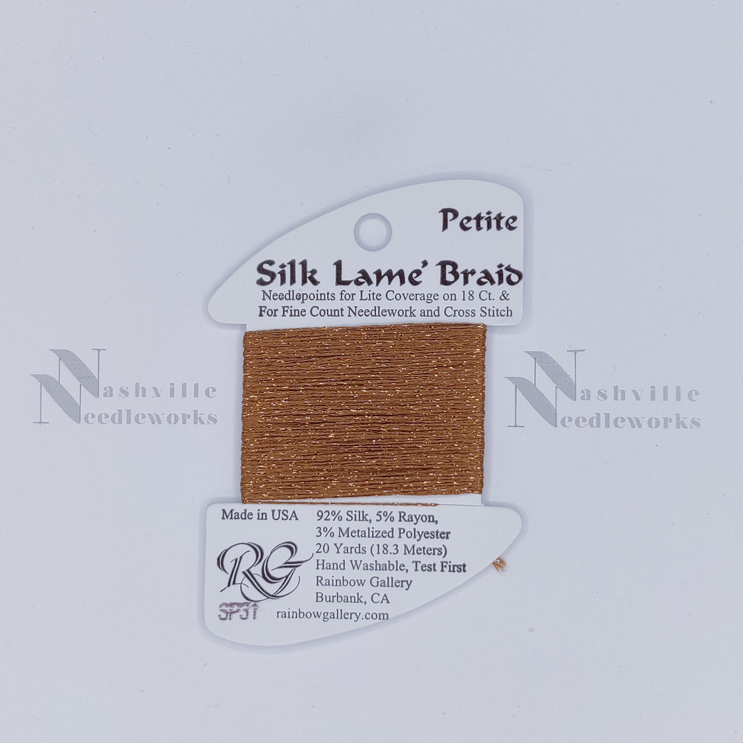 Petite Silk Lame - SP31 Copper