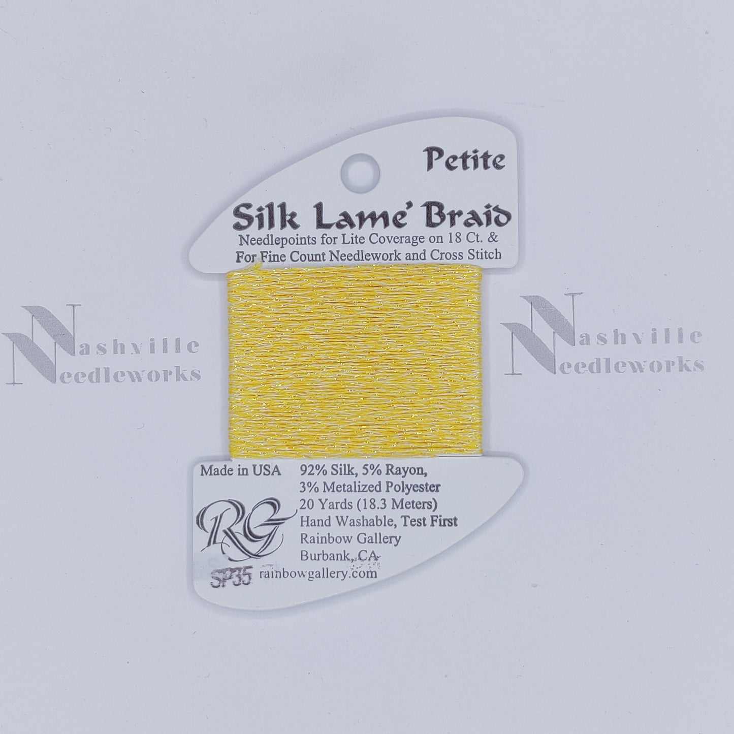 Petite Silk Lame - SP35 Buttercup