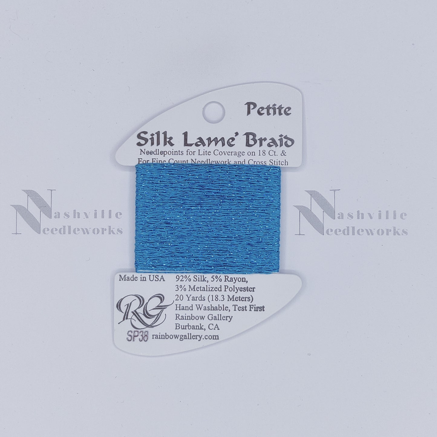 Petite Silk Lame - SP38 Caribbean