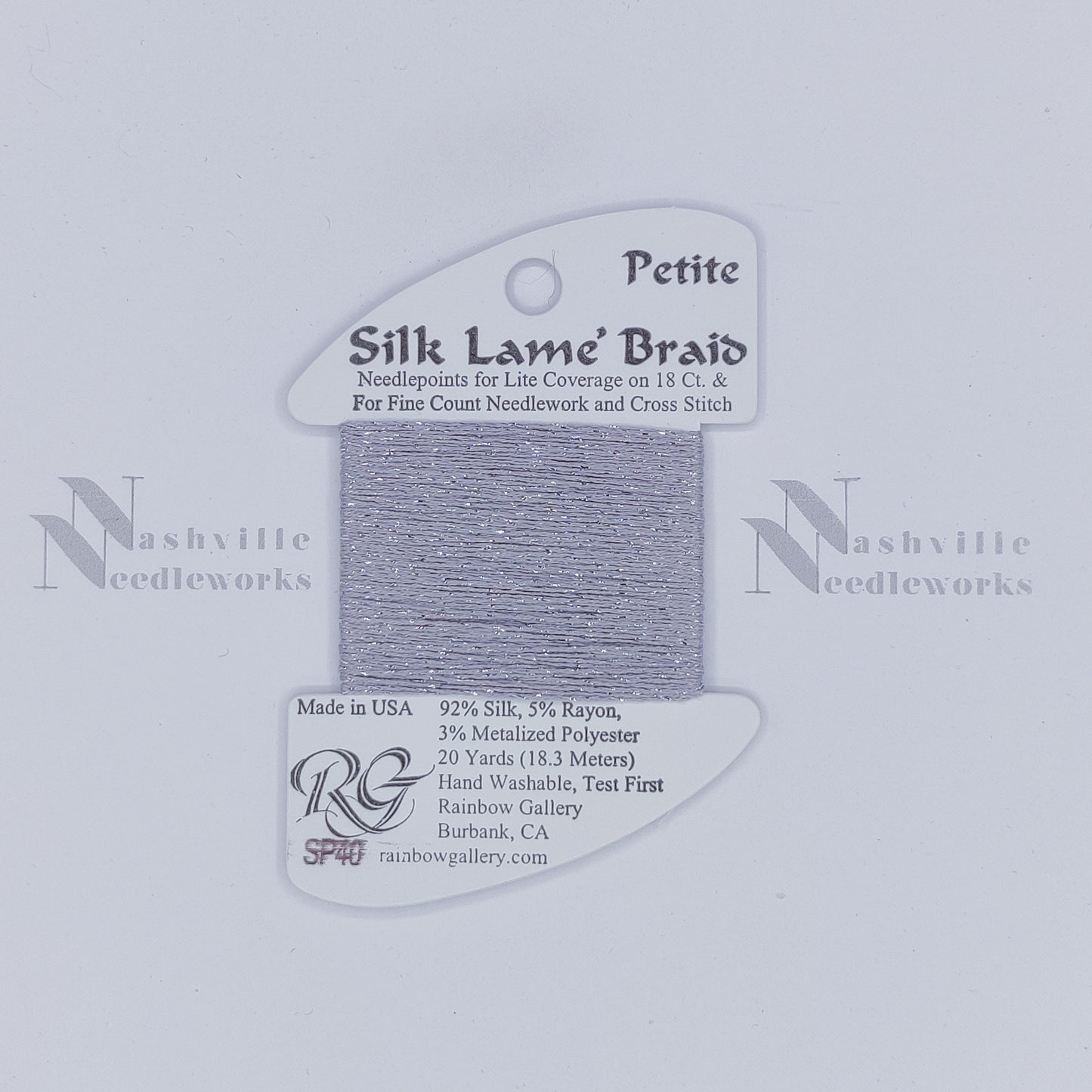 Petite Silk Lame - SP40 Dove Grey