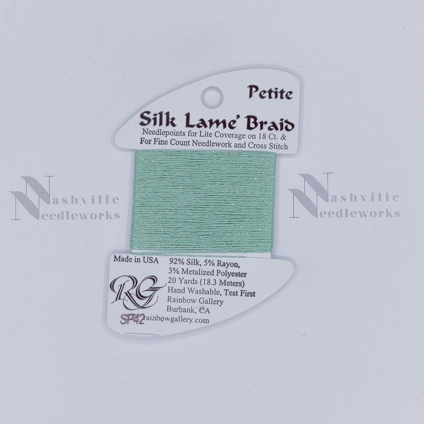 Petite Silk Lame - SP42 Mint