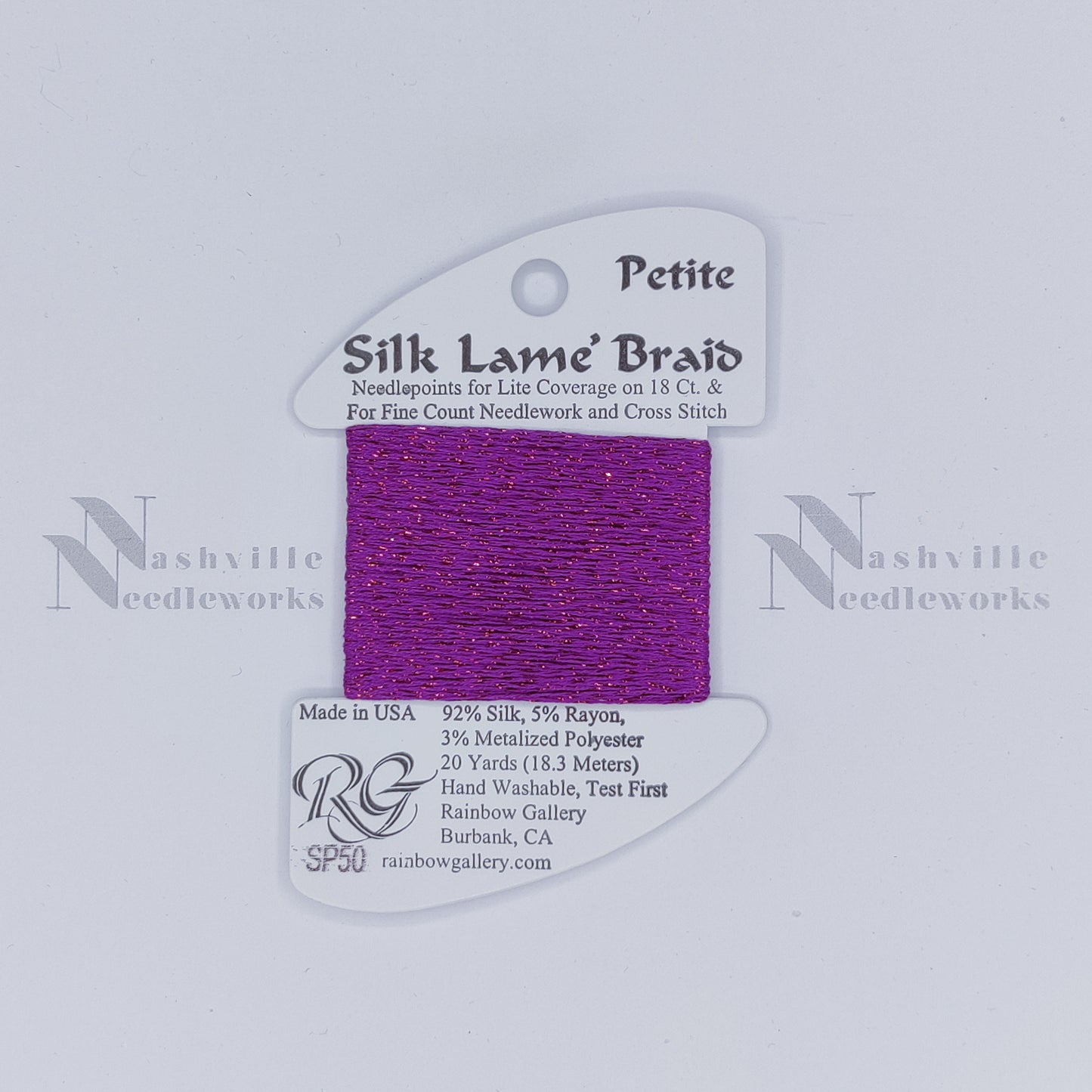 Petite Silk Lame - SP50 Fuchsia