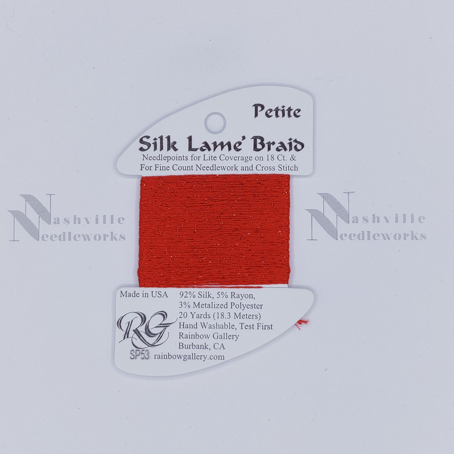 Petite Silk Lame - SP53 Crimson