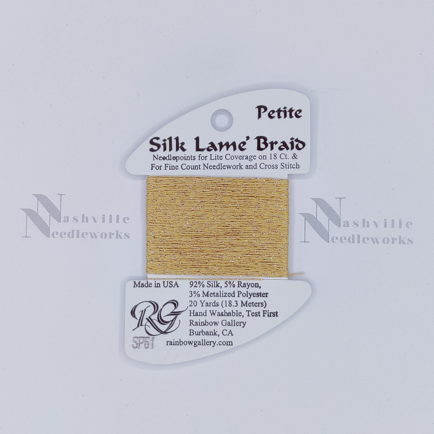 Petite Silk Lame - SP61 Sand Gold