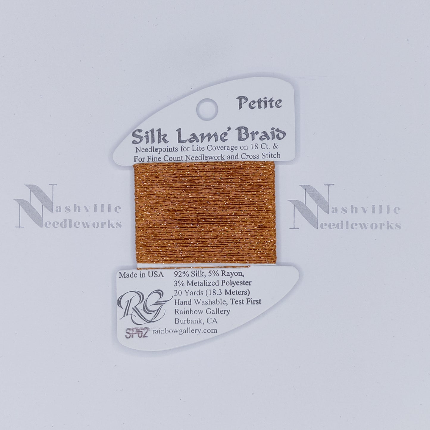 Petite Silk Lame - SP62 Dark Sand Gold