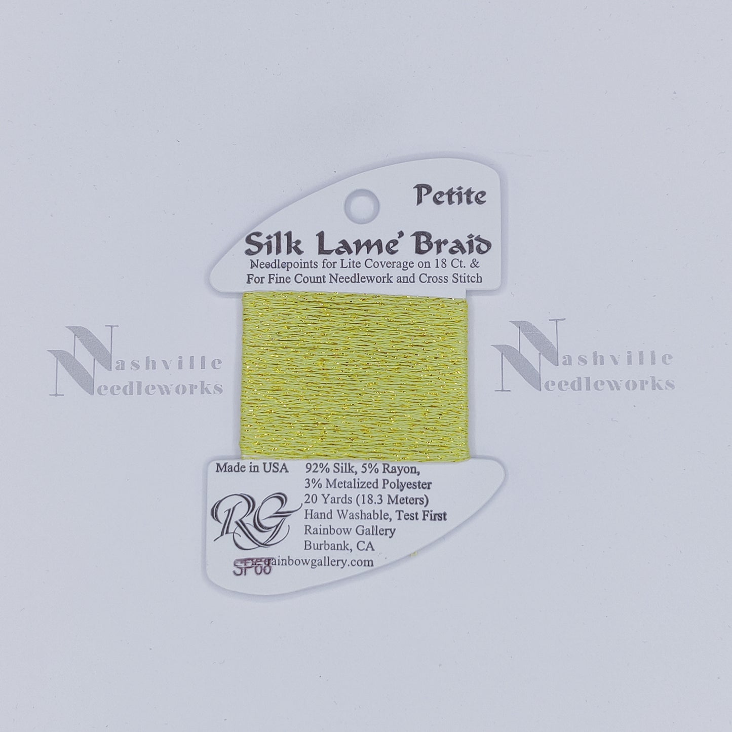 Petite Silk Lame - SP68 Pale Avocado