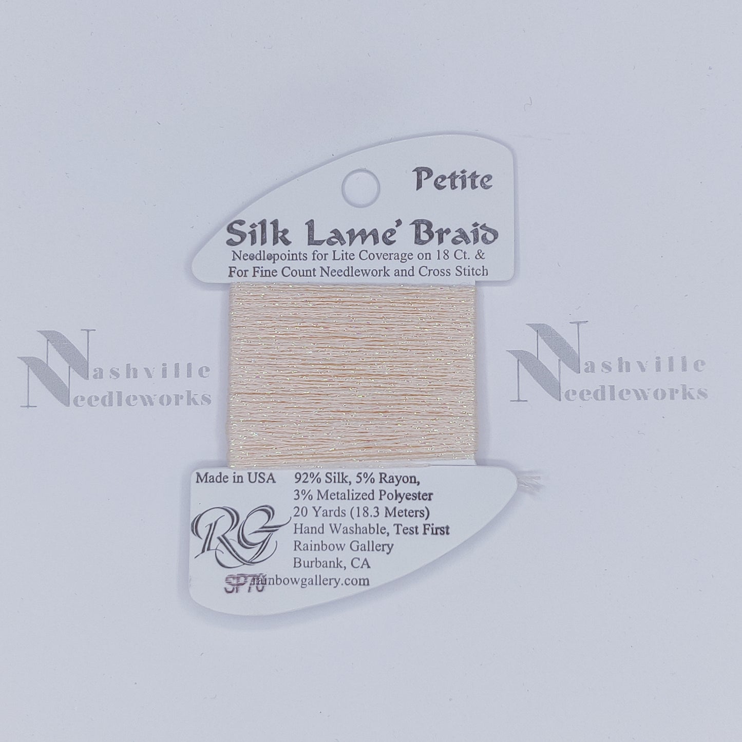 Petite Silk Lame - SP70 Lite Peach