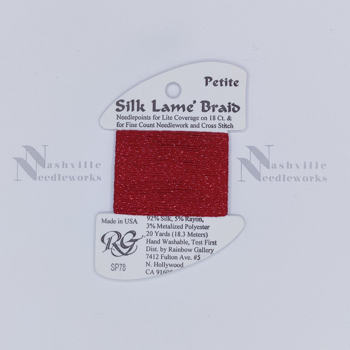 Petite Silk Lame - SP78 Cherry