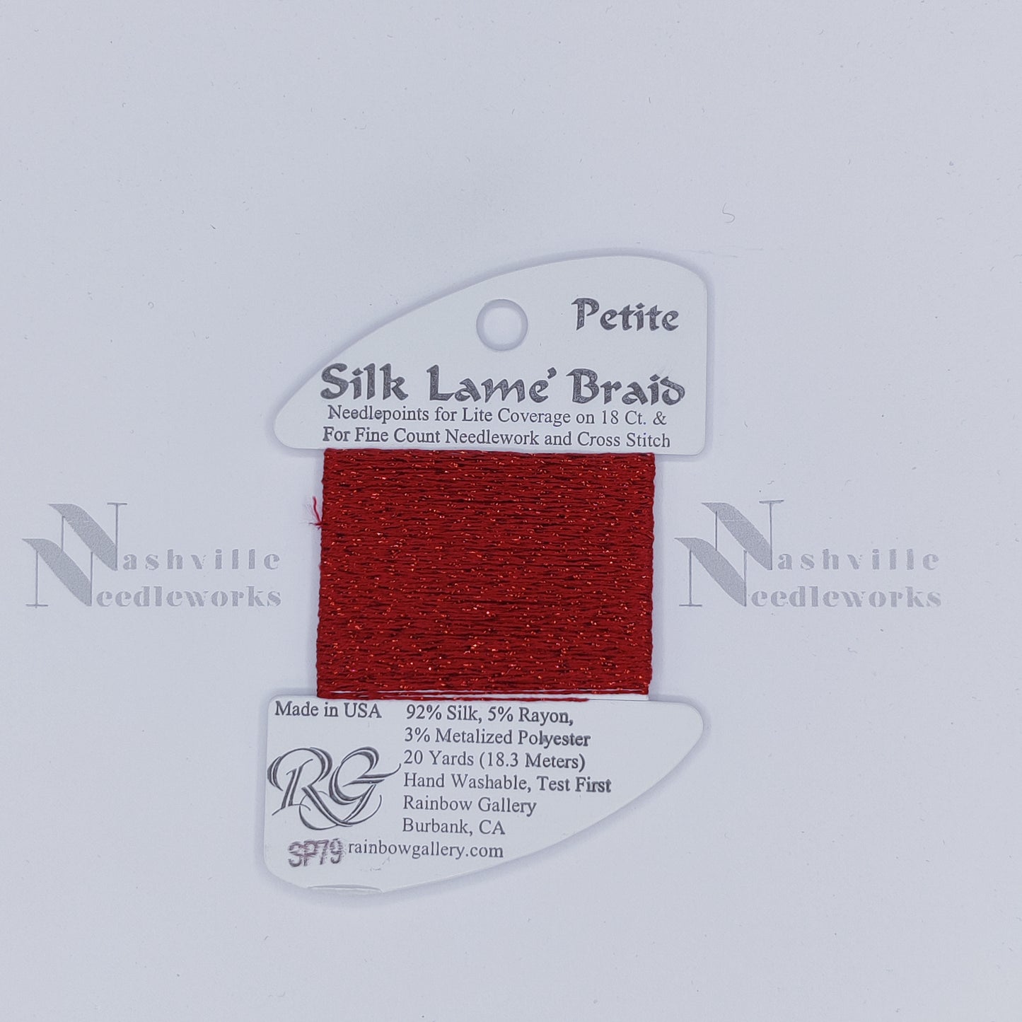 Petite Silk Lame - SP79 Dark Cherry