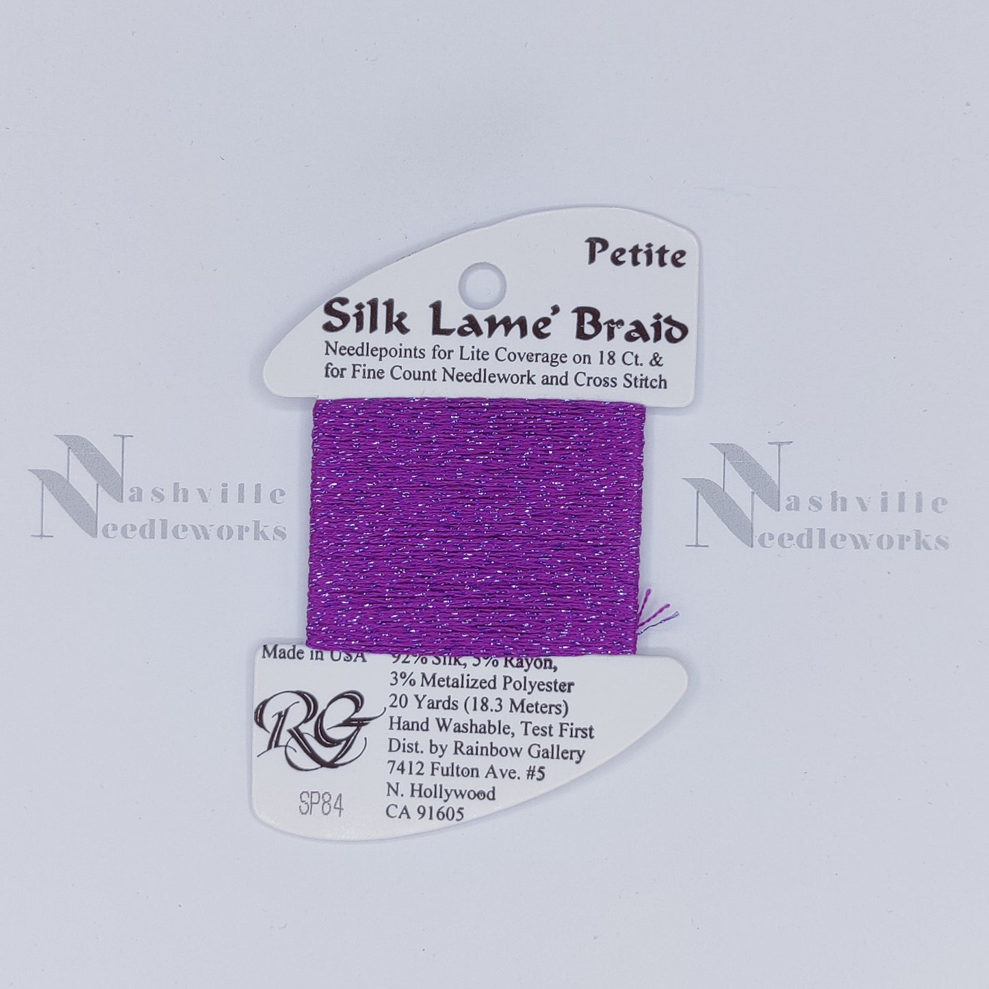 Petite Silk Lame - SP84 Dark Orchid