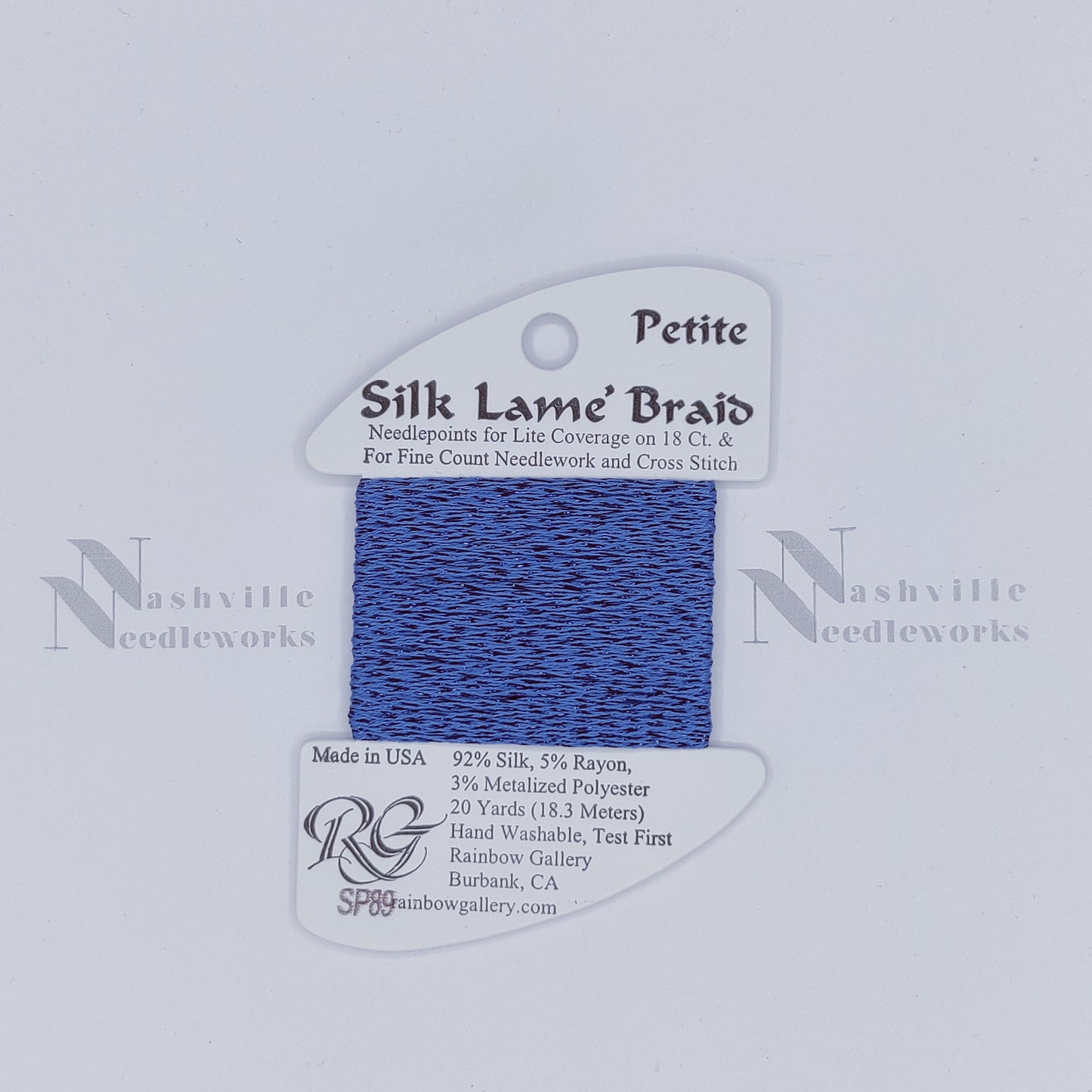 Petite Silk Lame - SP89 Blue Jeans