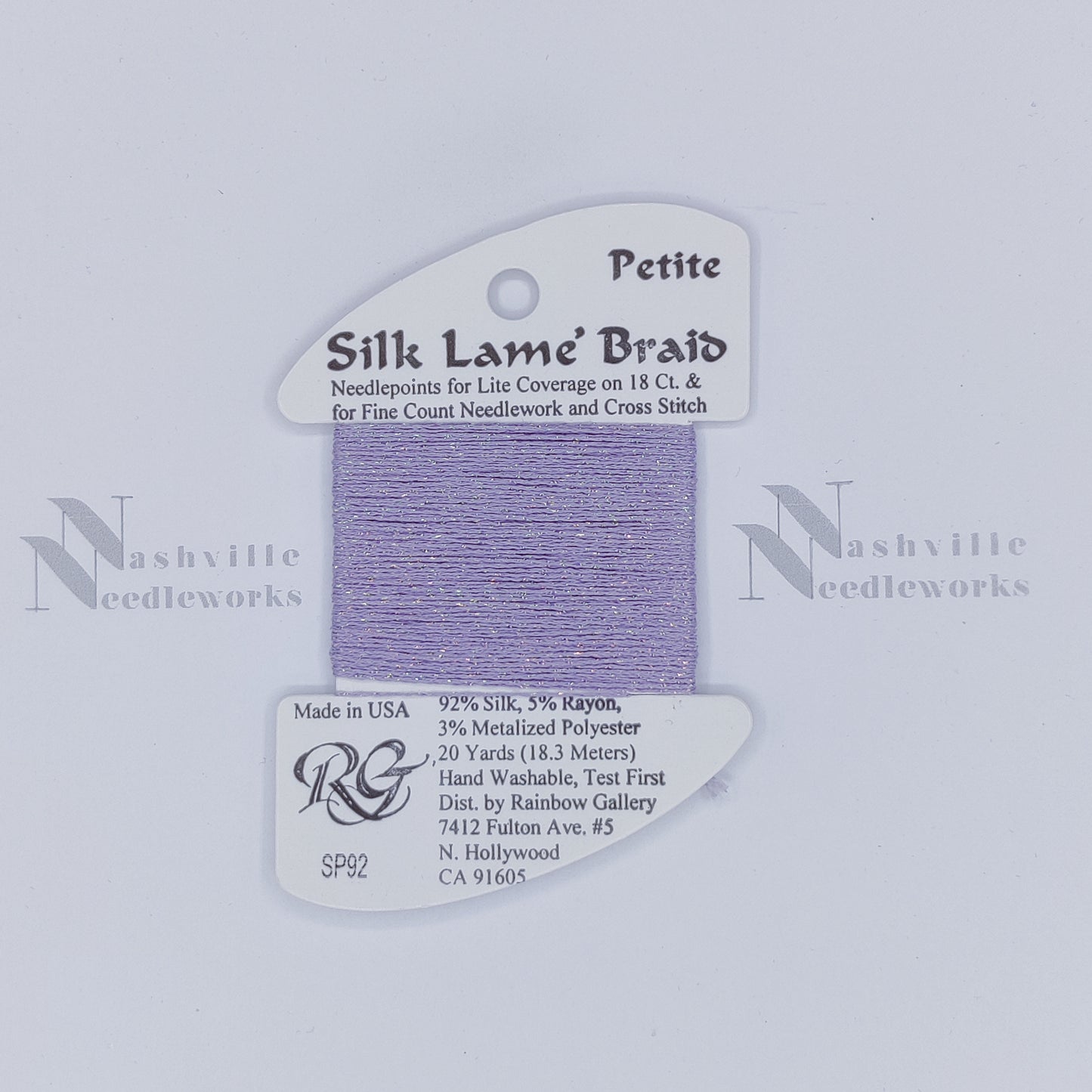 Petite Silk Lame - SP92 Lite Lilac