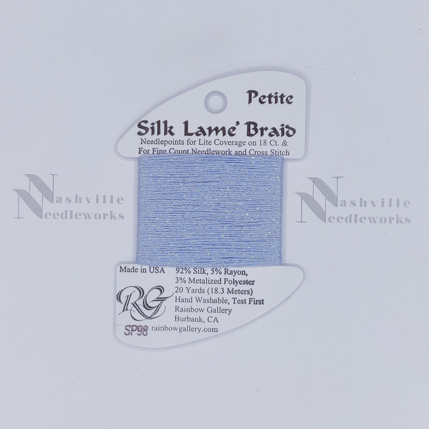 Petite Silk Lame - SP98 Pale Antique Blue