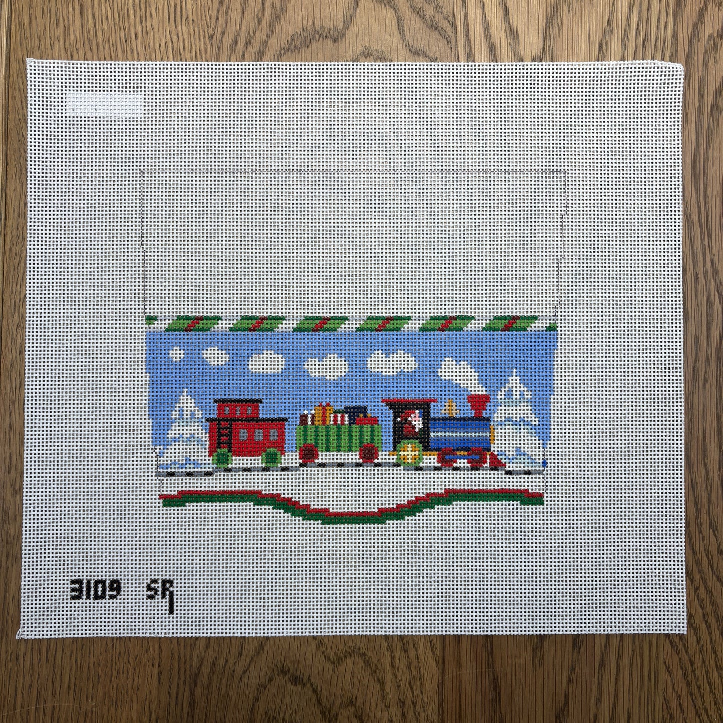 Stocking Cuff, Train (TS)