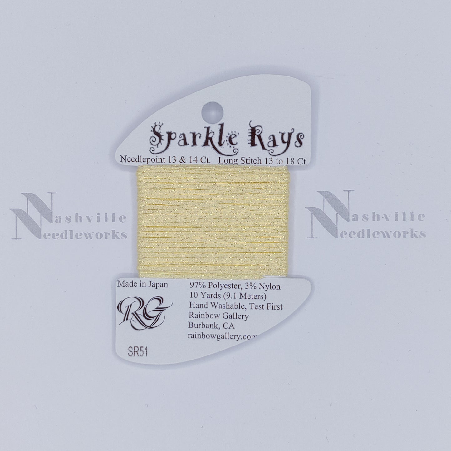 Sparkle Rays - SR51 Lt Yellow