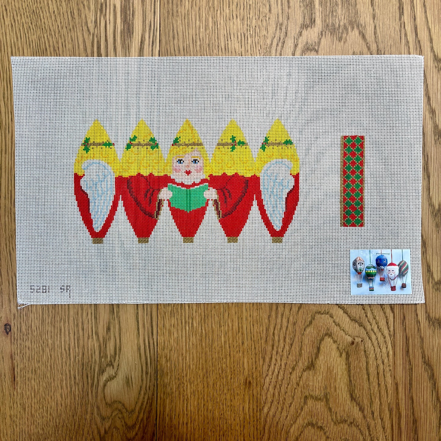 Angel, Blonde, Hot Air Balloon - 18 mesh (TS)