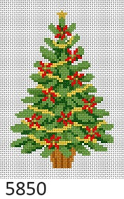 Poinsettia Tree, Ornament (TS)